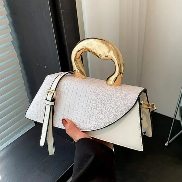 Evania Croc Handbag
