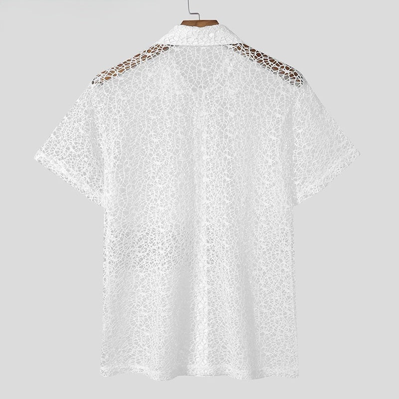 Camisa Kaien Mesh Lounge