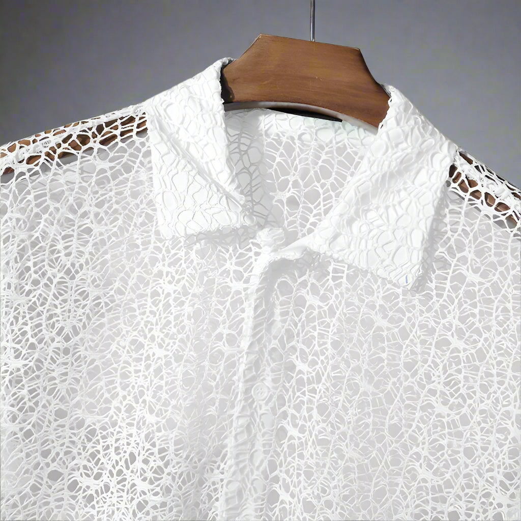 Camisa Kaien Mesh Lounge