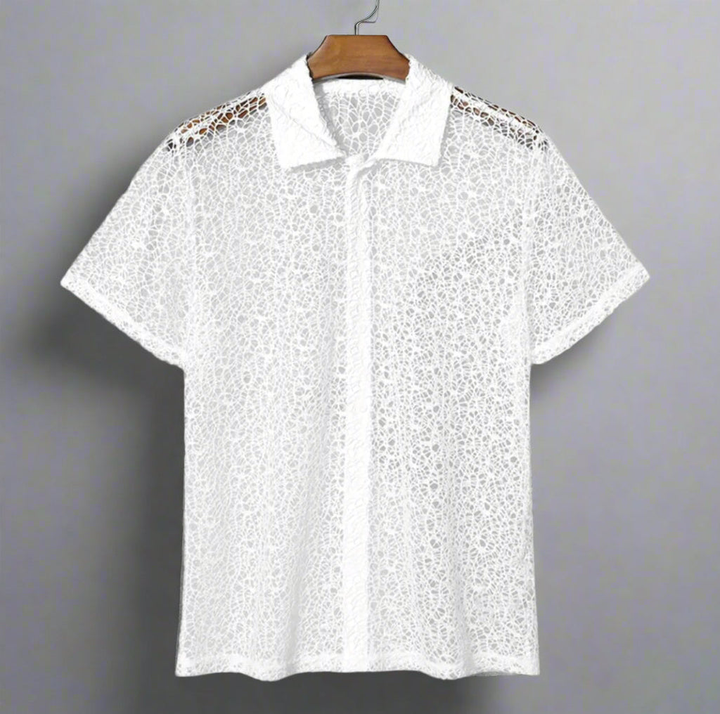 Camisa Kaien Mesh Lounge