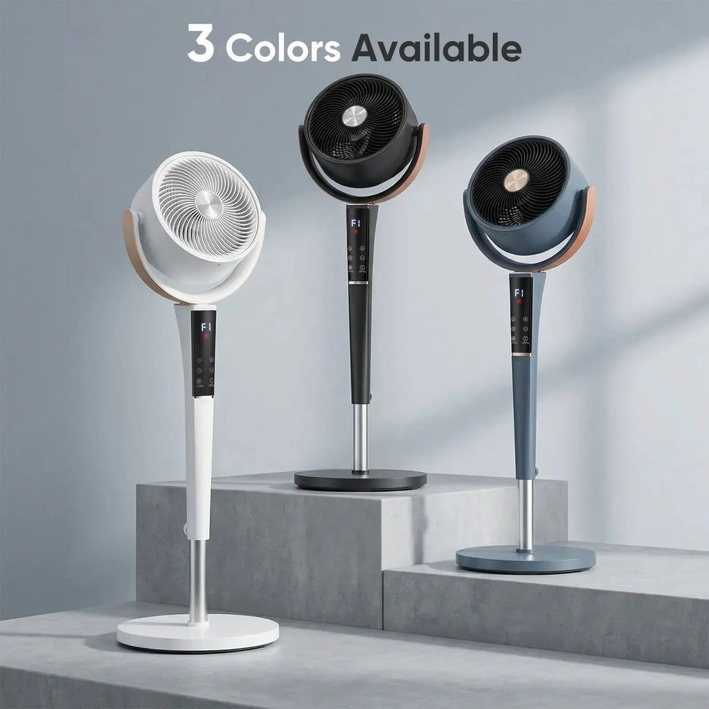 CleanFlow Quiet Bedroom Cooling Fan